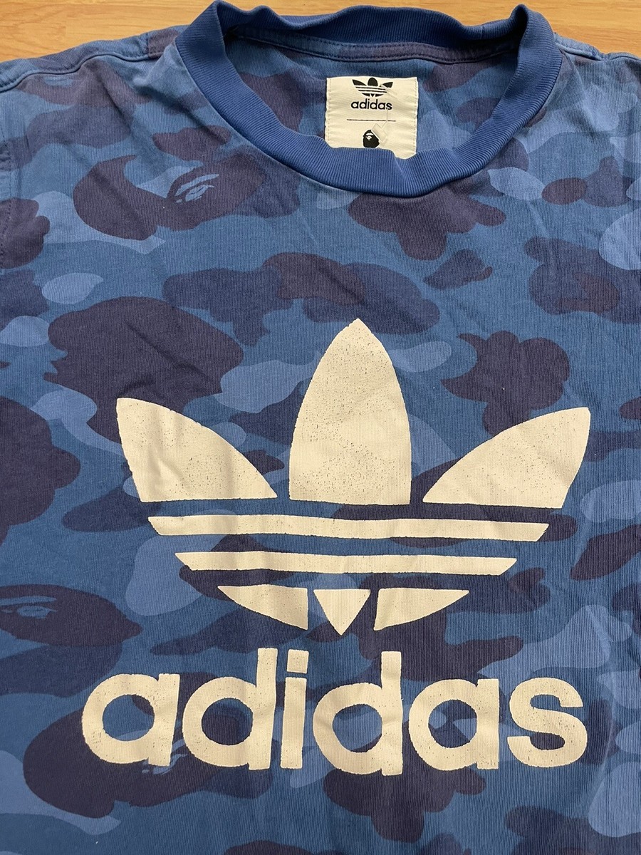 bape x adidas adicolor tee