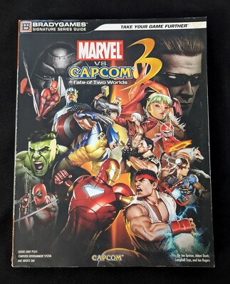 Marvel VS Capcom 3: Fate of Two Worlds Official Game Strategy Guide PS3 XBOX 360
