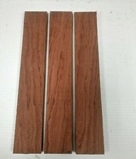 3 Pcs, Bubinga Thin Stock 12x 2x 3/8 Woodturning Lumber Blank- Free US Shipping