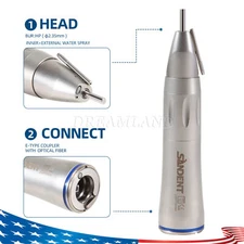 Dental Surgical Handpiece 1:1 Straight Attachment External Irrigation KAVO Style