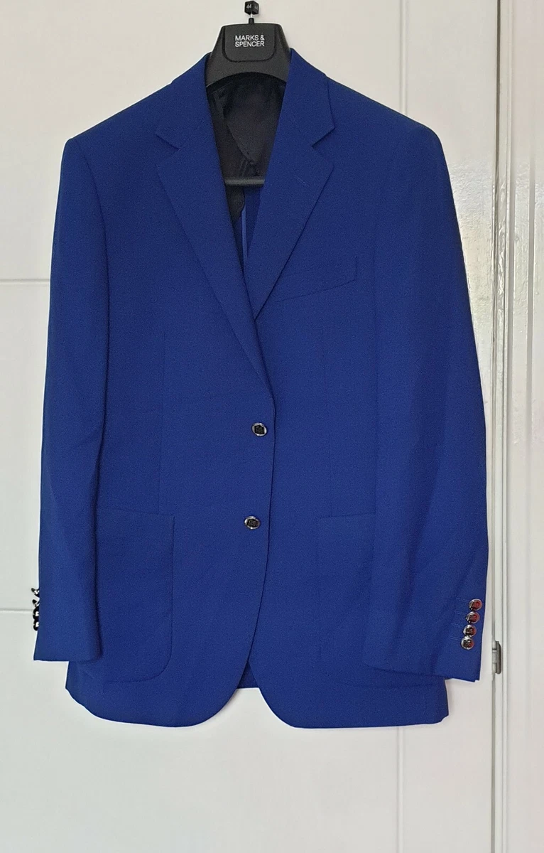 Louis Feraud Blue Suit Jacket