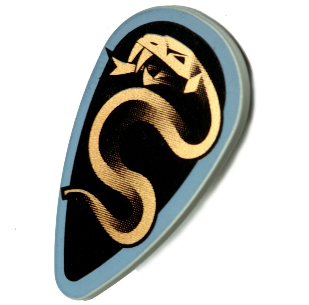 NEW LEGO - Shield - Oviod Karzon Snake Light Bluish Gray x1 - 8822