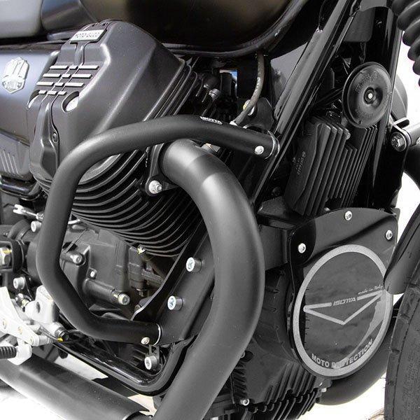 Paramotore Per Moto Guzzi V7 E V9 - Protezione Motore In Ferro, Facile Montaggio, Stile OEM - Foto 4