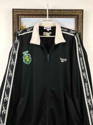 Vintage 90's Sporting Club Lisbon Football Jacket Soccer Zip Track