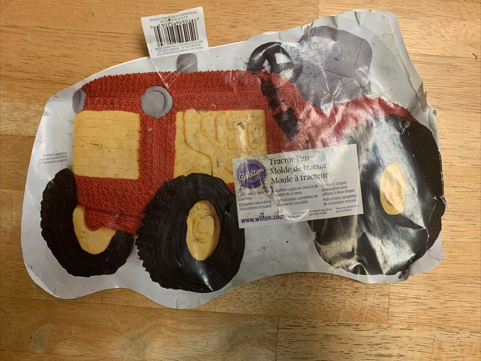 Wilton Tractor Cake Pan 2105 63 For Sale Online Ebay