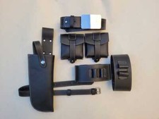 Death Watch Leather set-Mandalorian Starr War Armor Costume Belt Holster Pouches