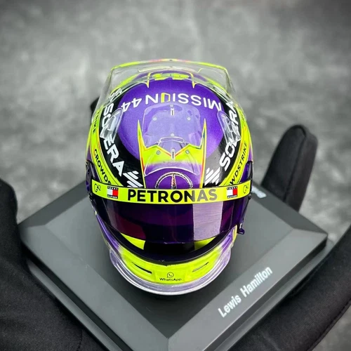 Spark 1/5 Helmet replica Mercedes-AMG F1 Lewis Hamilton British GP 2024 5HF145 - Bild 3 von 13