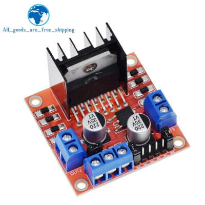 TZT Dual H Bridge DC Stepper Motor Drive Controller Board Module L298N