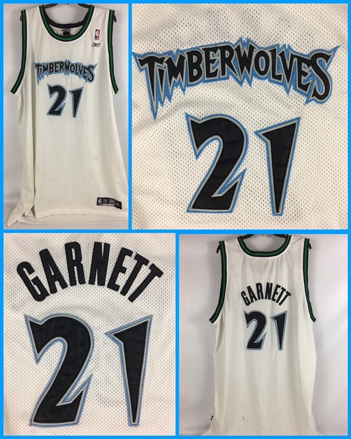 Men’s Vintage KEVIN Minnesota Timberwolves Reebok Authentics