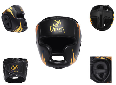 Viper Boxen Kopfschutz MMA Training Kopfbedeckung Muay Thai Vollgesichtsschutz