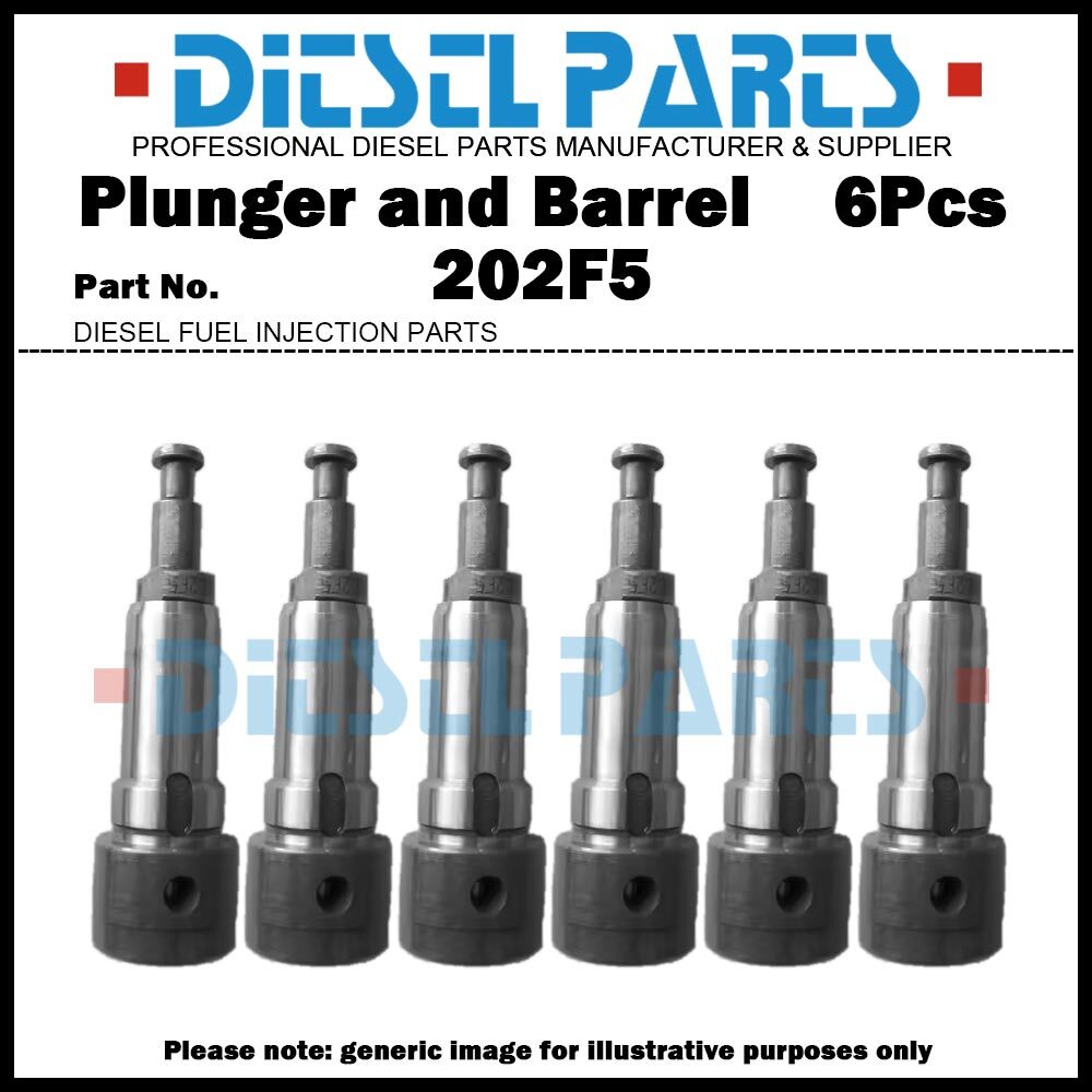 6Pcs Pump Element Plunger and Barrel *202F5* 1418321059 766061