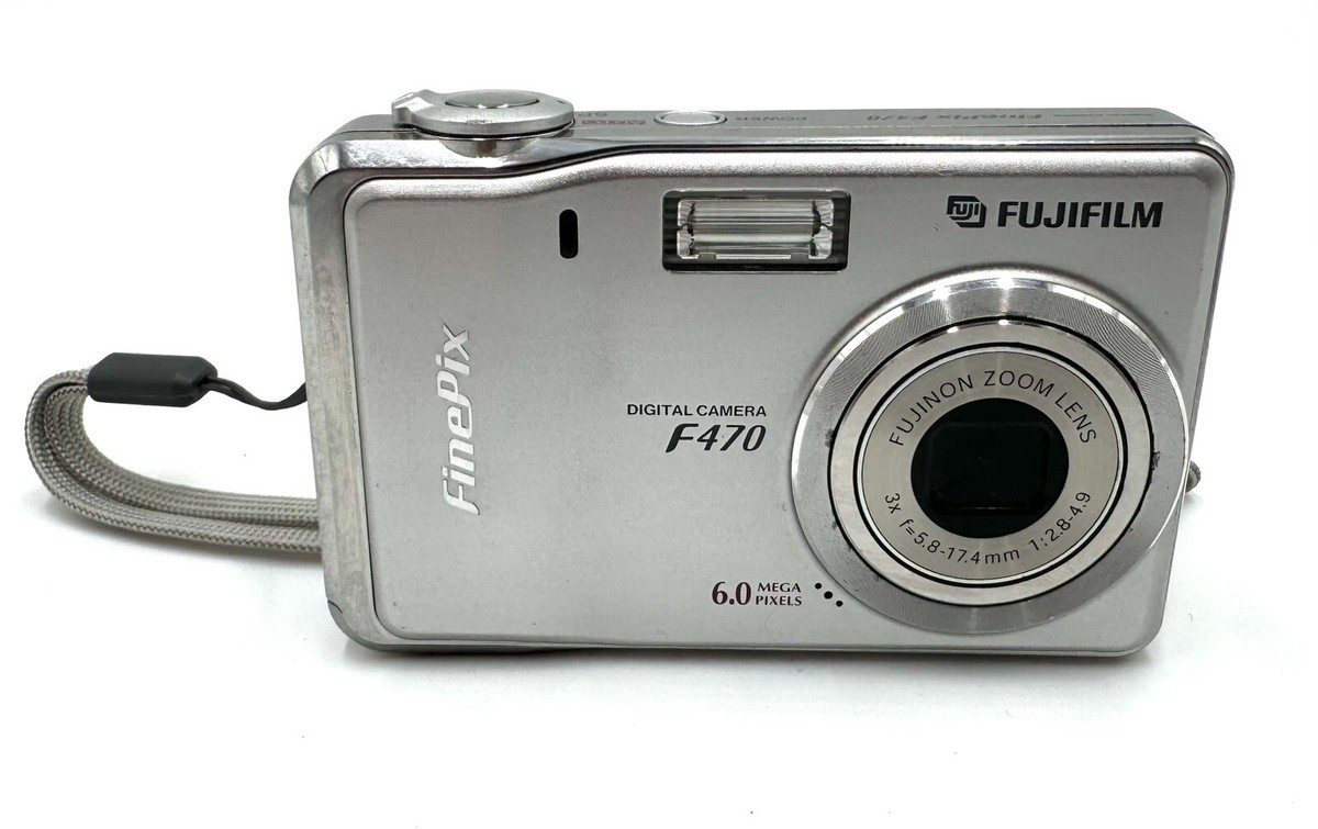 FUJIFILM FinePix Z100 動作品 バッテリー難あり Fujifilm FinePix F470 Digital Camera 6MP w/ Battery - FOR