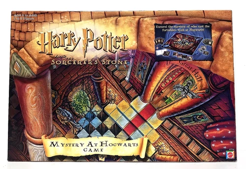 Harry Potter & the Sorcerer's Stone - Mystery at Hogwarts Game - Complete