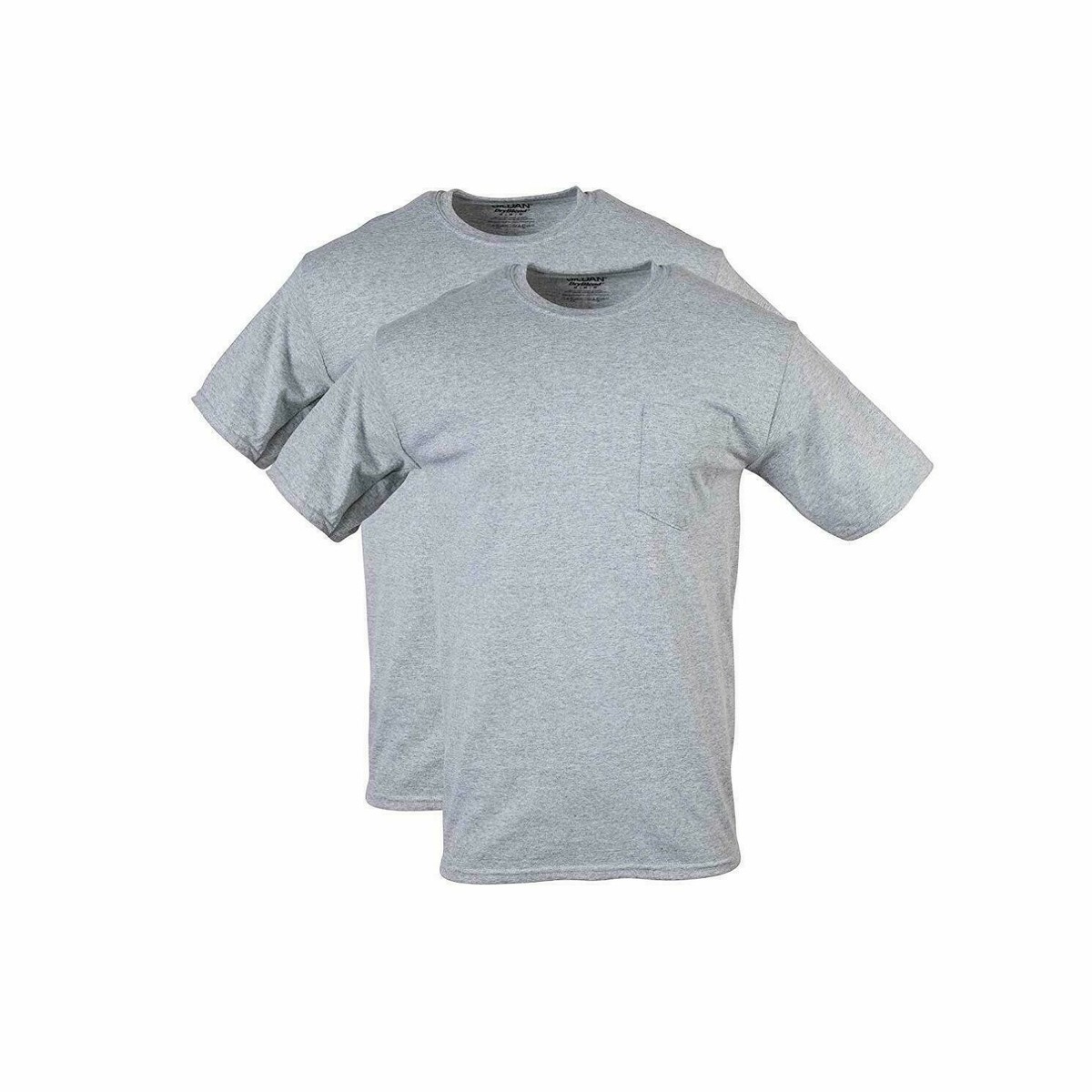 Gildan DryBlend Maglietta Uomo Grigio XL - Comoda E Traspirante