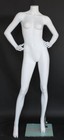 5 ft 4 in Headless Female Mannequin Torso Form Leg Matte White Stw112-Wt New!