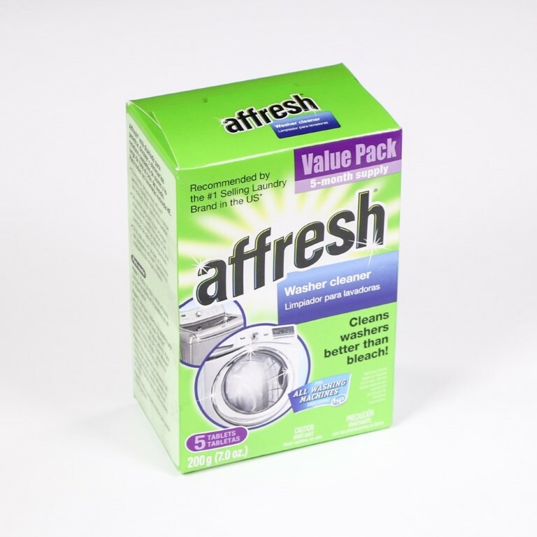 W10549846 Whirlpool 5 Pieces Per Pack Affresh Washer Cleaner OEM