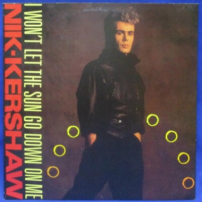 12'' Maxi NIK KERSHAW - I WON'T LET THE SUN GO DOWN ON ME 6:35 / 80s KULT