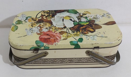 81030 Scatola di latta vintage - PERFETTI Lainate Milano - 29 x 16 x 9 cm - Picture 2 of 7