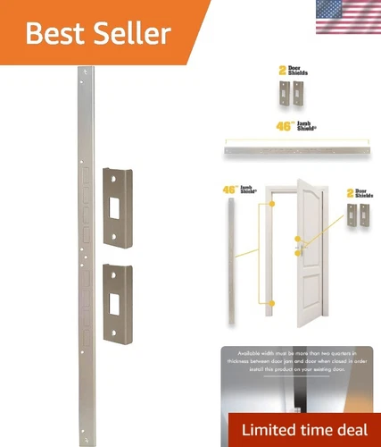Door Armor Mini - 3-Piece Door Security Kit, , Door Kick-in Prevention Guaran...