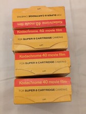 Kodachrome 40 Super 8 Color Movie Film 50ft KMA464 Bundle of 4 Unopened Boxes