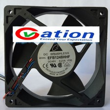 For EFB1248HHF F00 48V 0.21A 12032 Server Cooler Fan