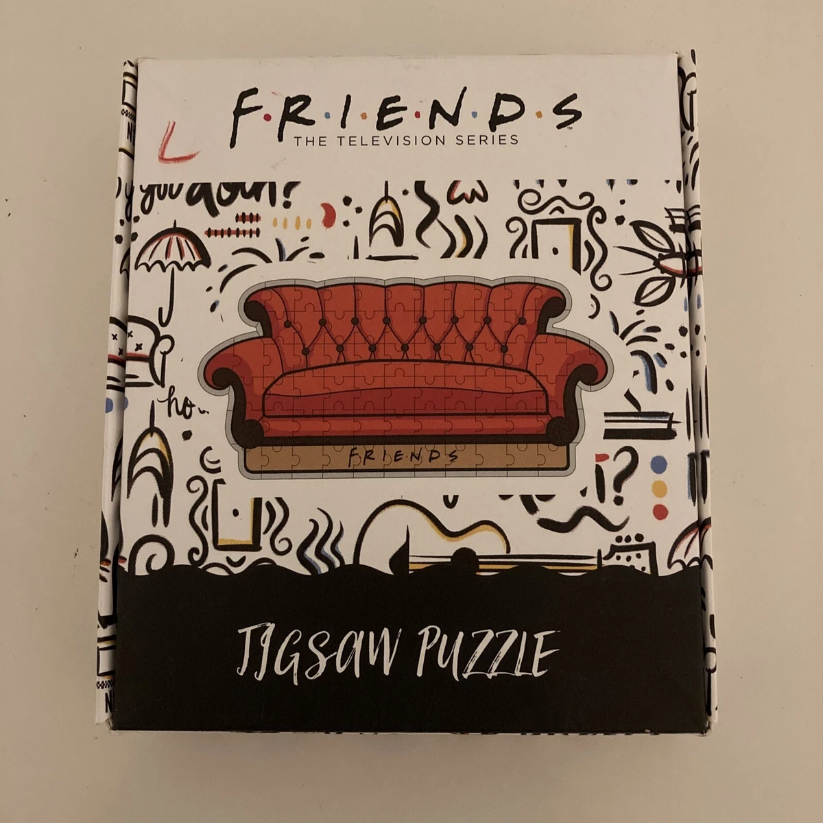 FRIENDS Couch Jigsaw Puzzle Novelty 83 Large Pieces New In Box eBay