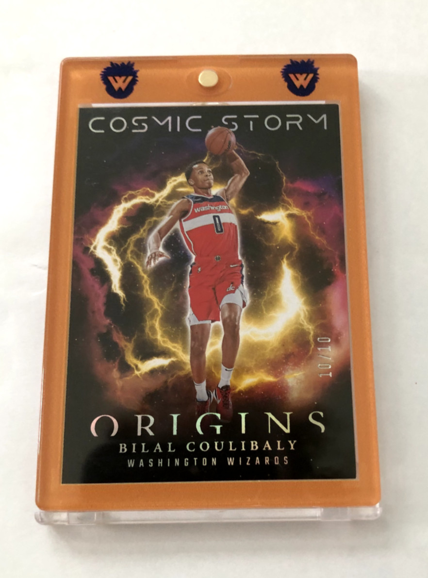 2023-24 Panini Origins BILAL COULIBALY Cosmic Storm Gold #10/10 BOOKEND Rookie