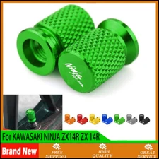 For KAWASAKI NINJA ZX14R ZX 14R Accessories Tire Valve Stem Cover Cap Plug CNC