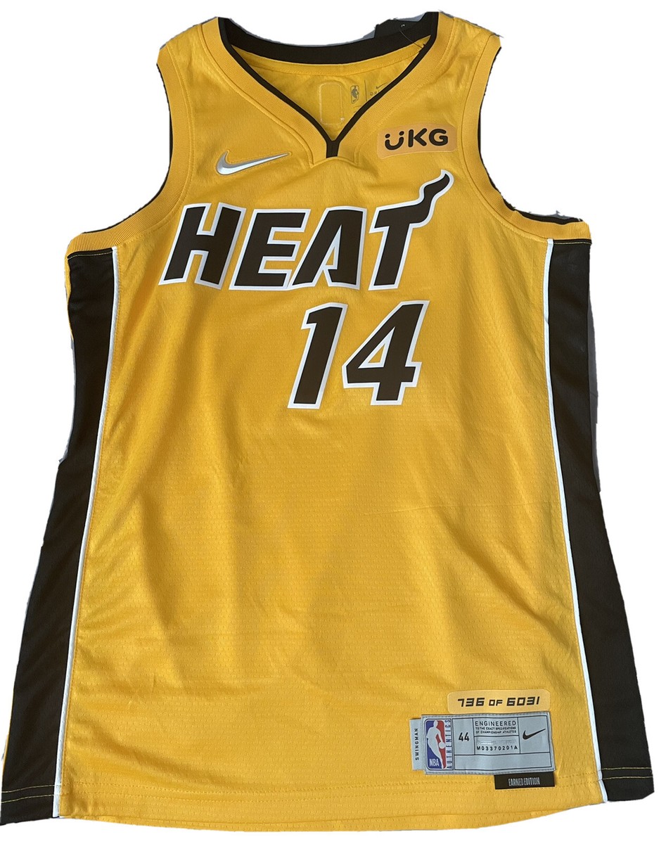 jimmy butler nike trophy gold swingman jersey