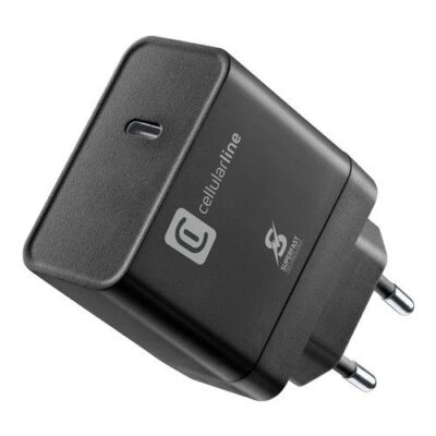 USB Type-C Charger SUPER FAST CHARGER 45W Power Delivery Cellular Line