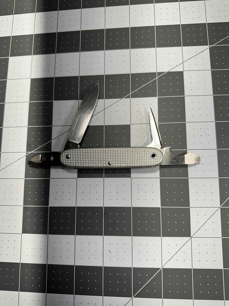 Victorinox Soldier Pioneer Alox Swiss Army 1992 Folding Pocket