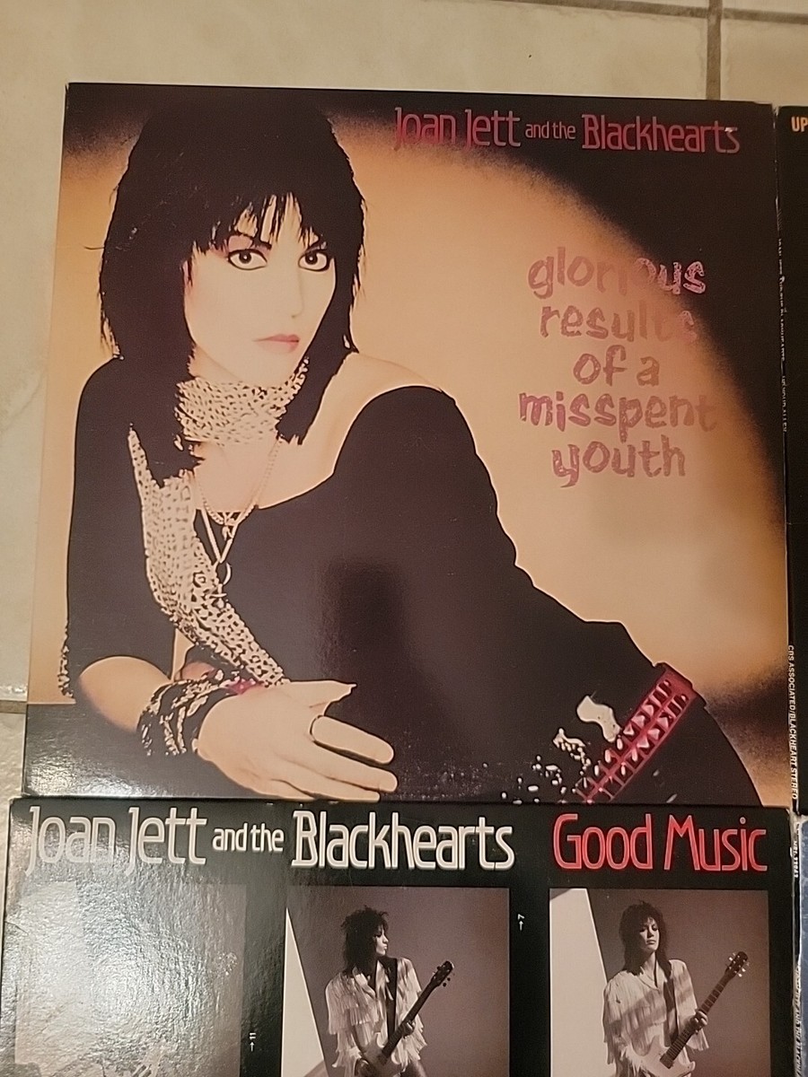 Joan Jett & The Blackhearts Vinyl 4 Record Lot See All