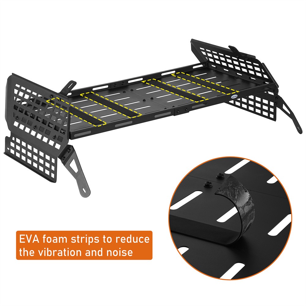 Hooke Road Rear Window Molle Panel& Interior Cargo Rack for 03-09 Toyota 4Runner
