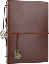 Photo Album 4X6 160 Photos, Leather Photo Albums with Writing Space with 30 Writ