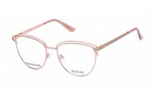 NEW Guess GU2685 028 Rose Gold 53mm Eyeglasses