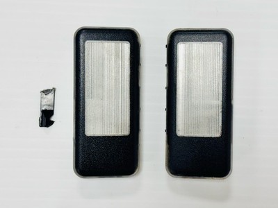   BMW E36 E46 M3  ZHP X3 E53 X5 E83 SUN VISOR LIGHT LAMP BLACK SET *NOTES*