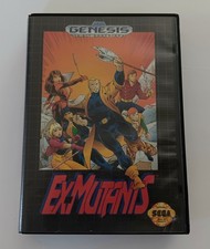 Sega Genesis: Ex-Mutants (1992) Complete in Box, Authentic, Includes Manual