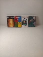 Lot Of 4 Queen Cassette Tapes Killers, Hot Space, Innuendo, News Of The World
