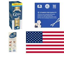 Gentle and Absorbent Cotton Swabs, 1000 Total - Perfect for Clean & Care