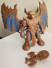1995 Kenner Gargoyles Minotaur Goliath Action Figure Complete Nice Condition