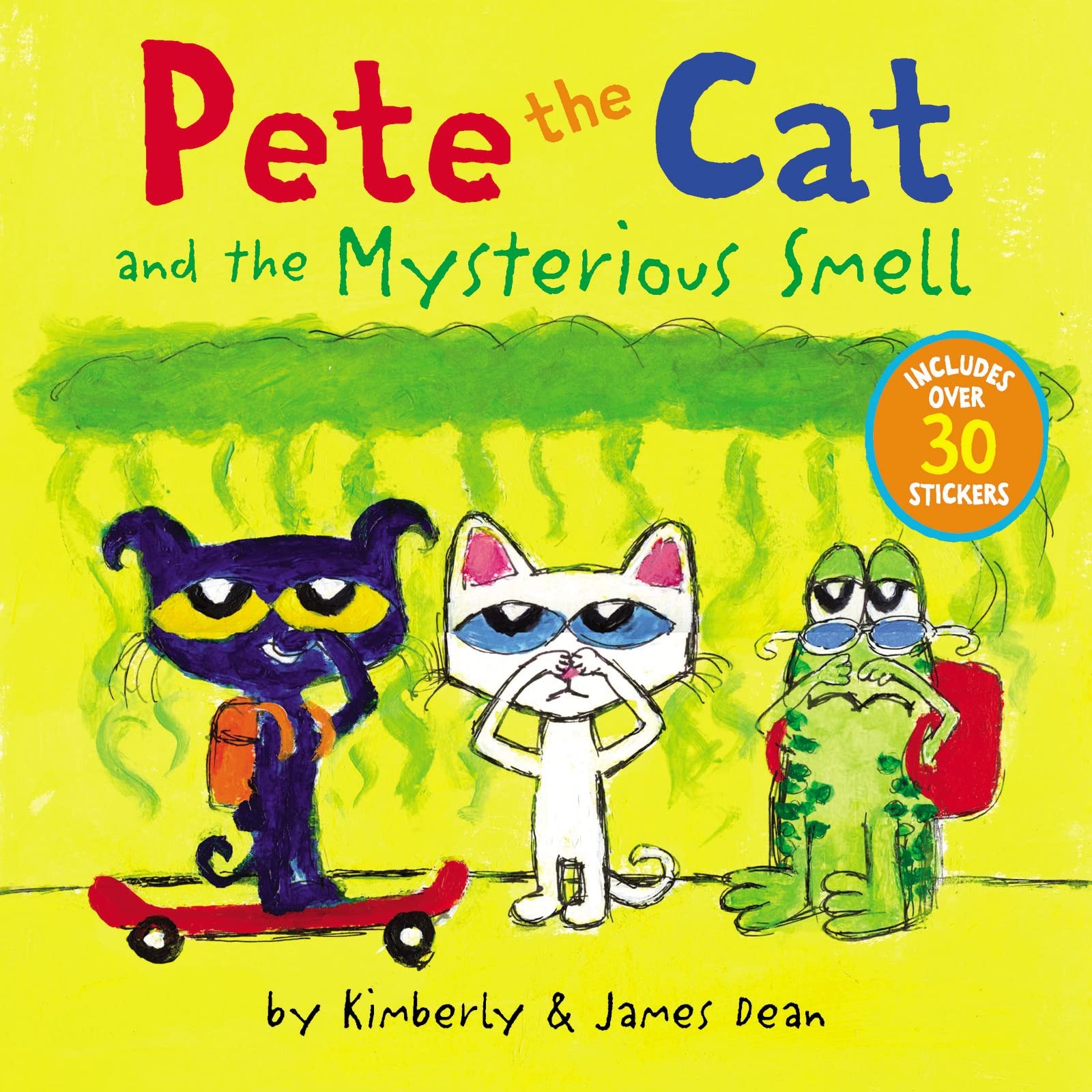 Pete the Cat and the Mysterious Smell: Includes Over 30 Stickers! by James Dean - Image 2