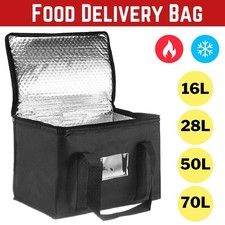 Large Food Delivery Insulated Bags Pizza Takeaway Thermal Warm Cold Bag Ruck Hot