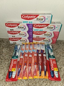Lot Of Colgate Toothpaste And Toothbrush (17pcs) Cvs Toothbrush