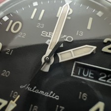 Authentic Seiko Dealer 💯 5 Sports SRPG35 39m Black Dial Nylon Automatic Men's❤️ 5