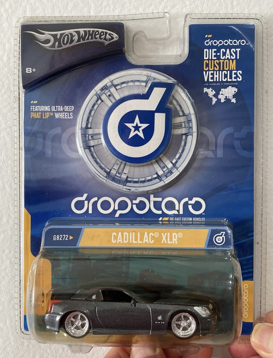 Hot Wheels Dropstars Cadillac XLR Grey 1:50 Scale Diecast Phat Lip