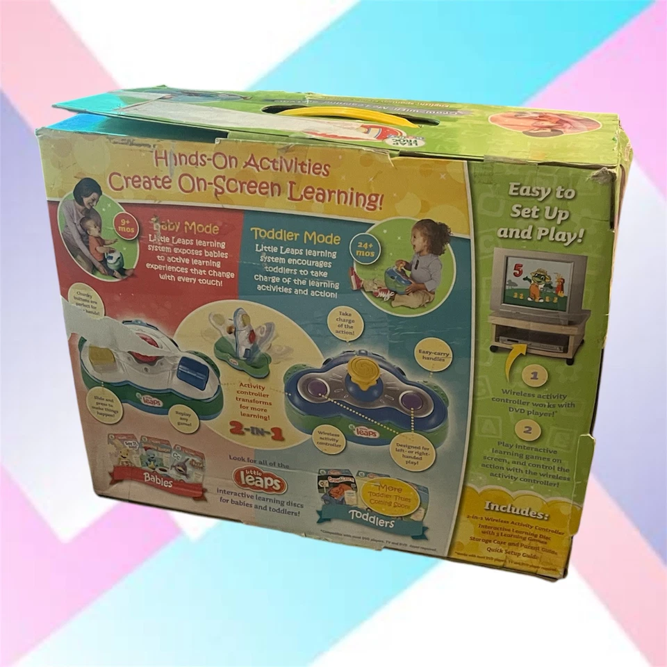 Leap Frog Baby Little Leaps Grow with Me Learning System New Open Box - Image 3 of 4