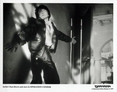 Jackie Chan Operation Condor Silver Gelatin Press Photo 1997 Movie Still