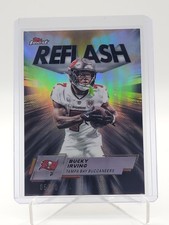 BUCKY IRVING 2025 TOPPS FINEST REFLASH  BLACK REFRACTOR BUCCANEERS /10 Q6633