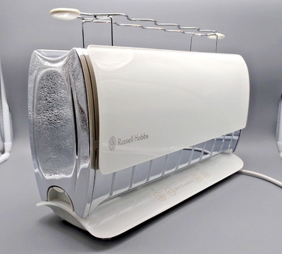 Russell Hobbs Glass Touch Toaster Weiß | Guter Zustand | - Top!  Glass Line