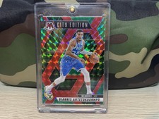2024-25 Panini Mosaic City Edition Giannis Antetokounmpo #282 Green Mosaic Prizm